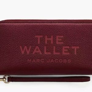 Marc Jacobs Burgundy Wallet